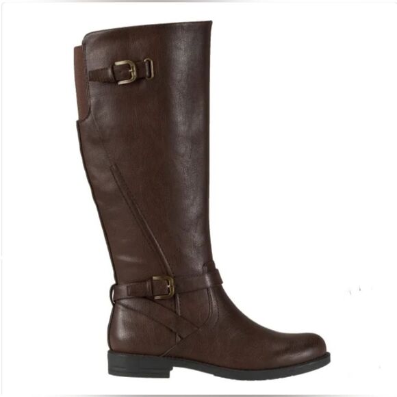 BARETRAPS Women's Tall Riding Boots Brown Size 10 - Picture 2 of 10